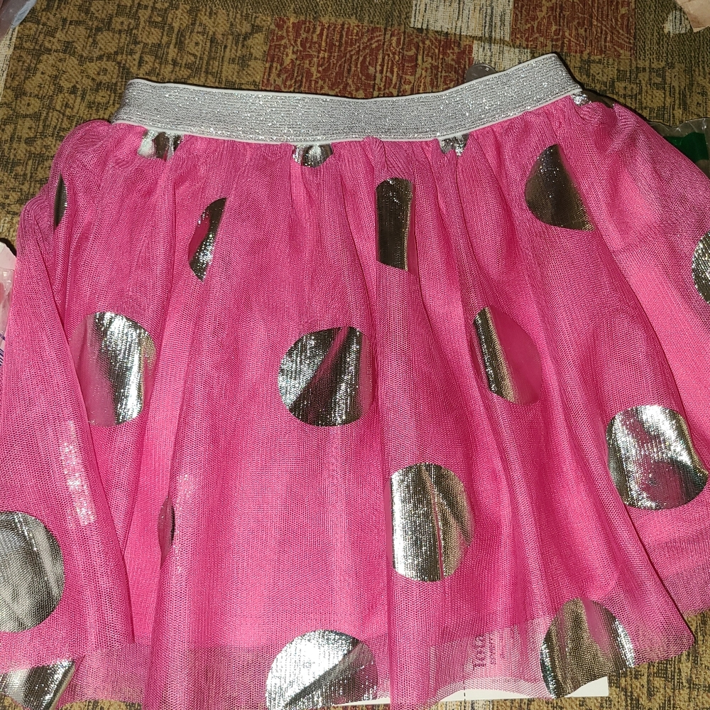 DISNEY POLKA DOT SKORT  SZ 5 GIRLS